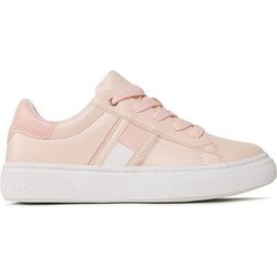 Tommy Hilfiger Sneakers Flag Low Cut Lace-Up Sneaker T3A9-32703-1355 S Rosa