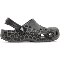 Crocs Pantoletten Kids Tire Print Classic Clog 211261 Grau