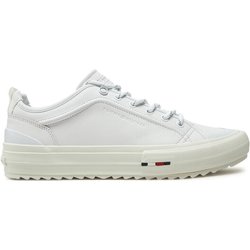 Tommy Hilfiger Sneakers Th Hi Vulc Cleat Low Lth FM0FM05452 Weiß