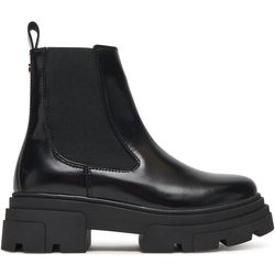 Tommy Hilfiger Klassische Stiefeletten Shiny FW0FW09042 Schwarz