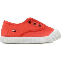 Tommy Hilfiger Sneakers aus Stoff Low Cut Easy-On Sneaker T1X9-32824-0890 S Korallenfarben