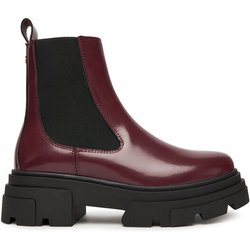 Tommy Hilfiger Klassische Stiefeletten Shiny FW0FW09042 Braun