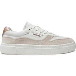 Calvin Klein Sneakers Cupsole Lace Up W/Ml Mix M HW0HW02114 Weiß