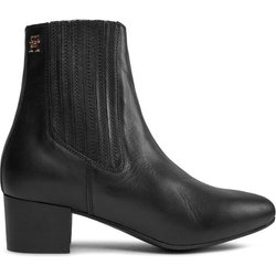 Tommy Hilfiger Stiefeletten Essential Leather Boot FW0FW07759 Schwarz