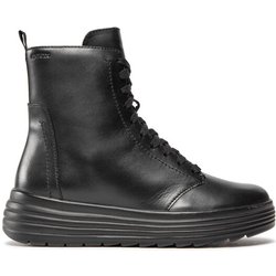 Geox Schnürschuhe D Phaolae A D16FDA 00043 C9999 Schwarz