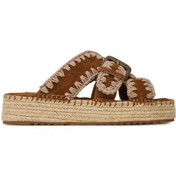 Mou Espadrilles Jute sandal MU.SW641003A Braun
