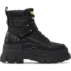 Buffalo Schnürschuhe Aspha Com1 1622077 Schwarz