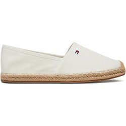 Tommy Hilfiger Espadrilles Flag Canvas Espadrille FW0FW08541 Écru