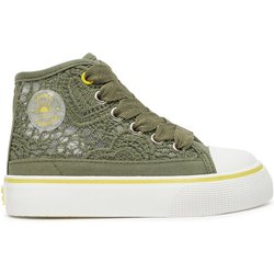 Mayoral Sneakers aus Stoff 43613 Khakifarben