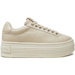 Calvin Klein Sneakers Bold Platf Low Oh Mg Lth YW0YW01589 Écru