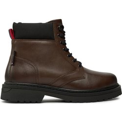 Tommy Jeans Schnürstiefeletten Tjm Lace Up Boot EM0EM01446 Braun