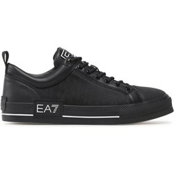 EA7 Emporio Armani Sneakers aus Stoff X8X135 XK294 S387 Schwarz