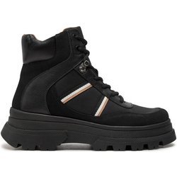 Boss Schnürstiefeletten Foster LUBootie NYSD 50523507 Schwarz