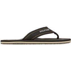 Tommy Hilfiger Zehentrenner Hilfiger H Padded Beach Sandal FM0FM05536 Schwarz