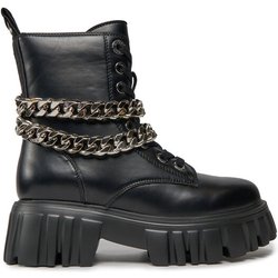 Buffalo Schnürschuhe Lion Lace Up T-Chain 1622367 Schwarz