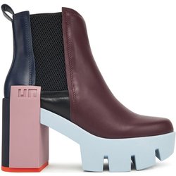 United Nude Stiefeletten Grip Chelsea Mid IV 1095992516 Dunkelrot