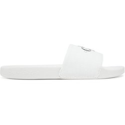 Calvin Klein Jeans Pantoletten Slide Monogram Cv YM0YM01271 Weiß