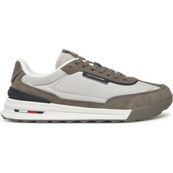 Tommy Hilfiger Sneakers Retro Runner Nylon Mix FM0FM05523 Beige