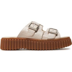 Clarks Pantoletten Torhill Slide 26176430 Beige