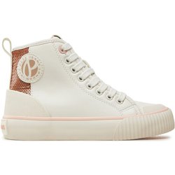 Pepe Jeans Sneakers aus Stoff Ottis Young G PGS30608 Weiß