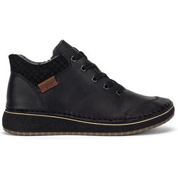 Rieker Schnürschuhe 50902-00 Schwarz