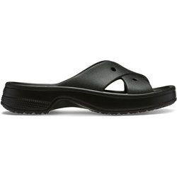 Crocs Pantoletten Classic Women's Cross Strap 210840 Schwarz