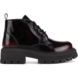 Badura Schnürschuhe PILO-SL-04301 Dunkelrot