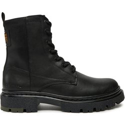 G-Star Raw Schnürstiefeletten Kafey Biker High W D26643 Schwarz