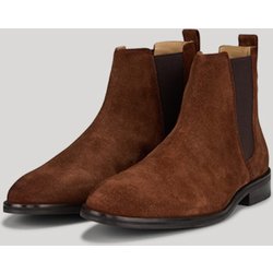 Chelsea Boots Velluto Kleitos in Braun