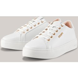 Leder-Sneaker Tinta New Daphne in Weiß
