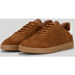 Sneaker Velluto Misto Ike in Cognac