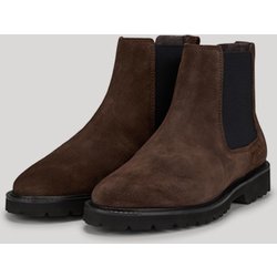 Chelsea Boots Stampa Fine Daniel in Dunkelbraun