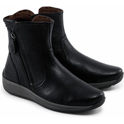 Hirschleder-Bootie Warmfutter