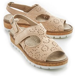 Hallux Velours-Sandalenschuh