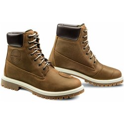 Damen-Motorradstiefel aus Leder Ixon mud waterproof