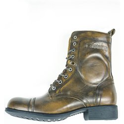 Damen-Stiefeletten lady braun gealtertes Leder