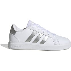 Sneakers mit Schnürsenkeln groß kurz Kind adidas