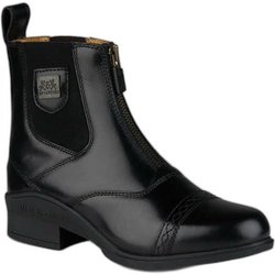 Damen-Reitstiefeletten aus Leder mit Reißverschluss B Vertigo Jodhpur Saturn