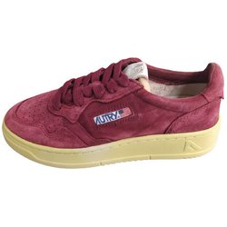 Damenturnschuhe Autry Medalist SS04 Leather burgundy/beige
