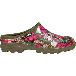 Offene Bi-Material-Pantoletten für Damen Aigle Lessfor Open PT