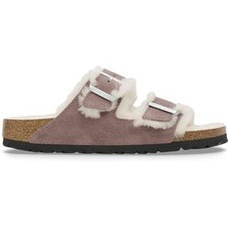 Sandalen für Frauen Birkenstock Arizona Shearling Suede Leather/Fur