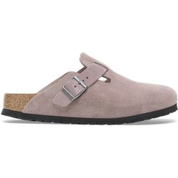 Clogs Birkenstock Boston Suede Leather
