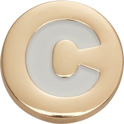 Jibbitz Crocs Gold Letter C