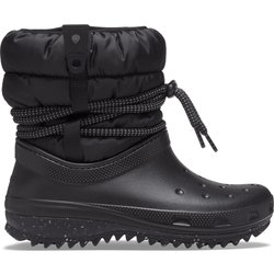 Klassische Stiefel Luxus Frau Crocs neo puff