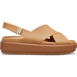 Damen Sandalen mit Kreuzriemen Crocs Brooklyn Luxe