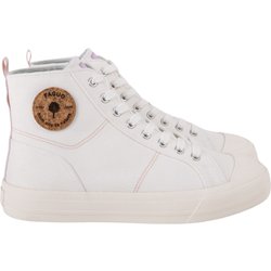 Sneakers aus recycelter Baumwolle und Kork, Damen Faguo Nutmeg