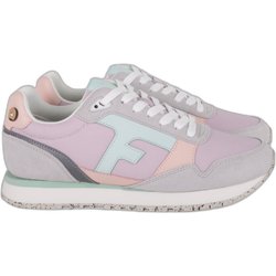 Sneakers aus recyceltem Polyester und Wildleder, Damen Faguo Elm