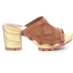 Pantoletten für Damen Kickers Woodstok