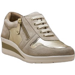 Damen Leder Sneakers mit Luftsohle Pédiconfort