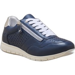 Damen Sneakers aus Leder mit herausnehmbarer Air-Sohle Pédiconfort